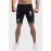 Black Distressed Low-rise Men's Denim Shorts
