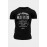 Black OLD MAN Letter Print Muscle Fit Short Sleeve Men's T Shirt